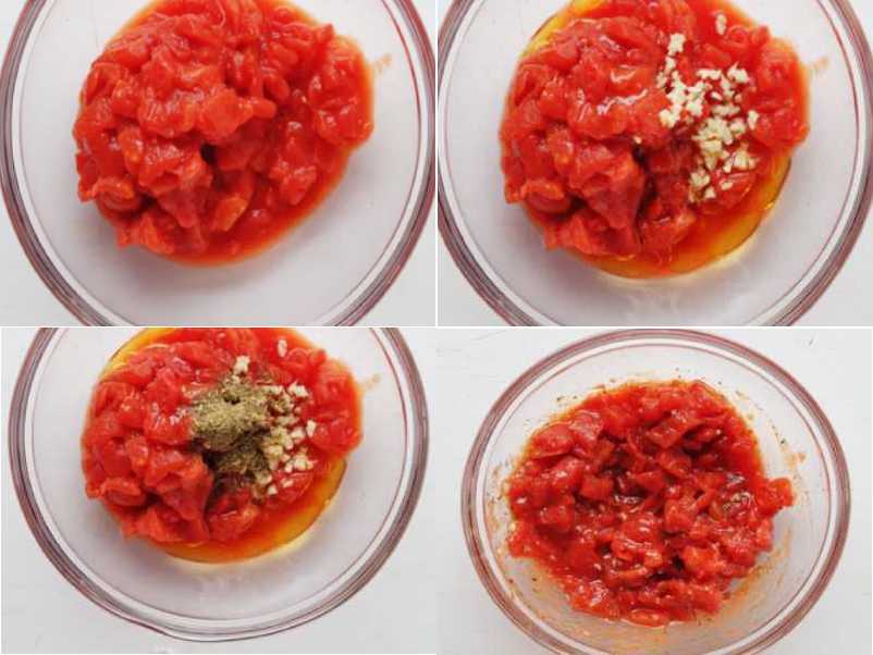 коллаж томатный