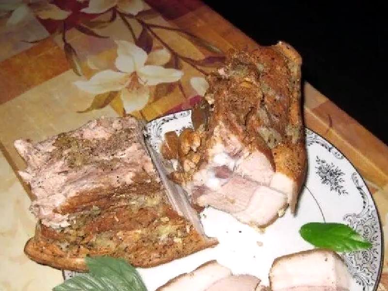 Свиные ребра в луковой шелухе рецепт с фото